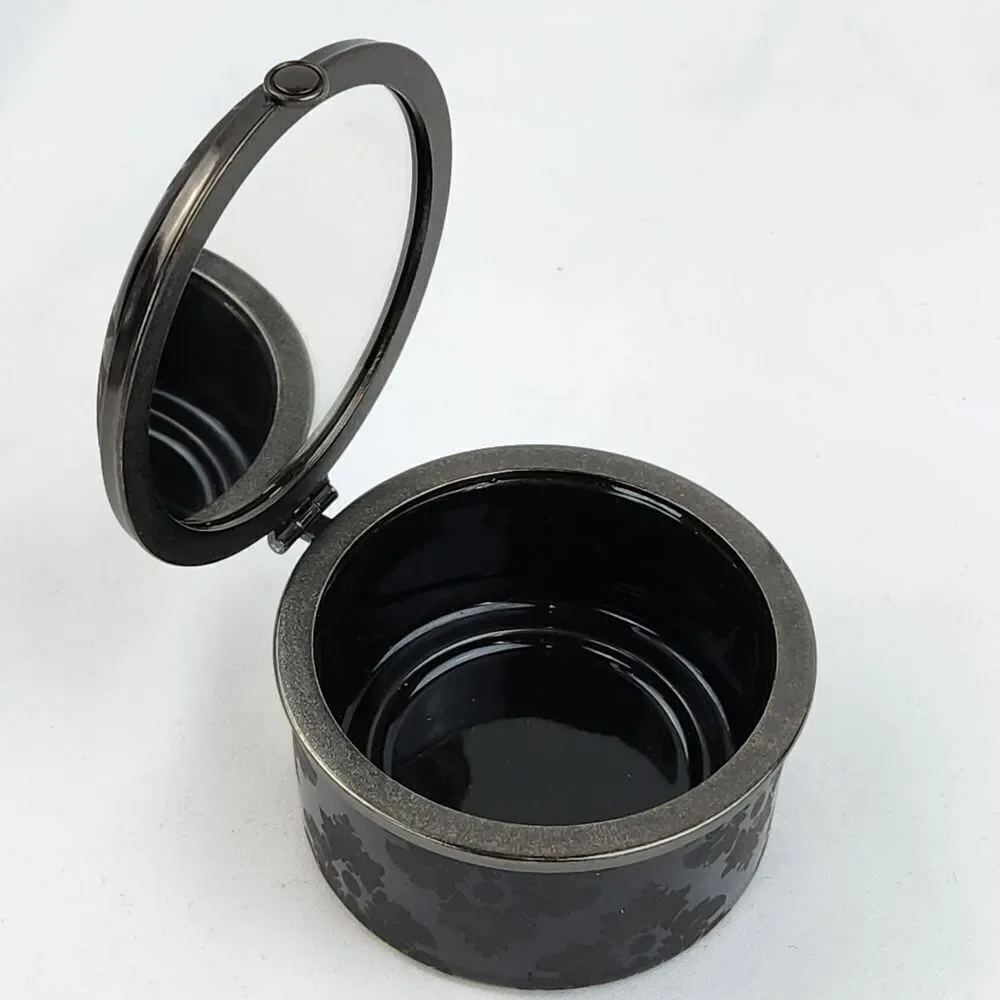 🩵NIB PartyLite Forbidden Fruits Mirrored Large Tealight Candle Holder